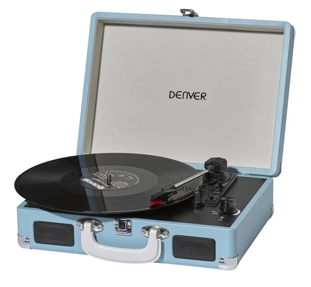 Tocadiscos Denver Electronics Vpl120 Azul Azul