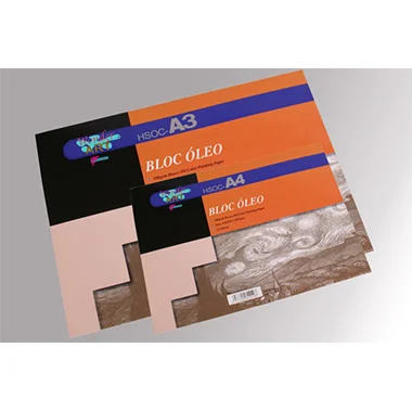 Cuaderno Dibujo A3 Óleo 12 Hjs. 200gms. Hsoc Wond.