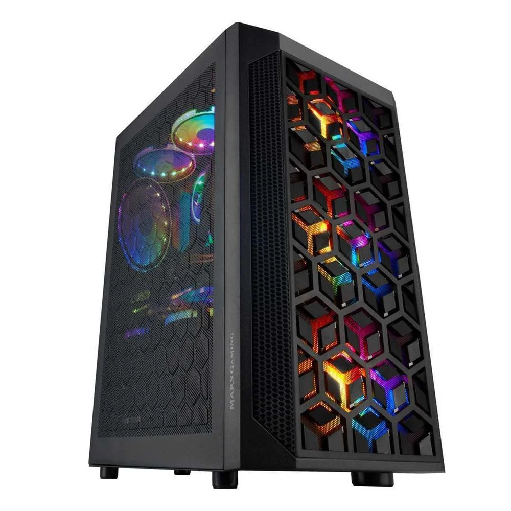 Caja Semitorre Atx Mars Gaming Mcmesh
