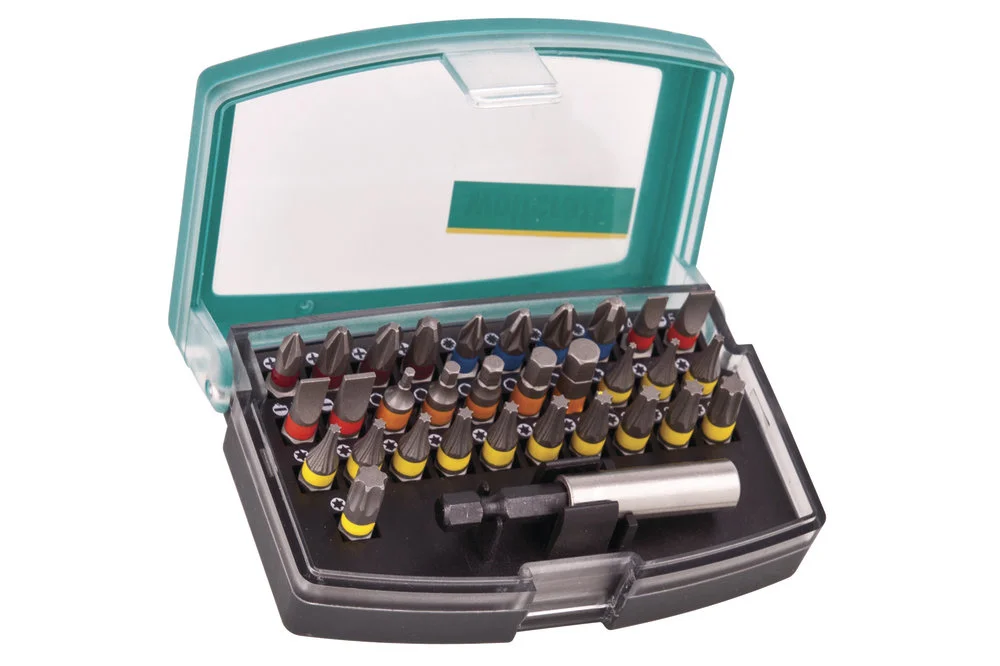 Caixa De Brocas Solid, Com Porta-brocas Magnetica.
