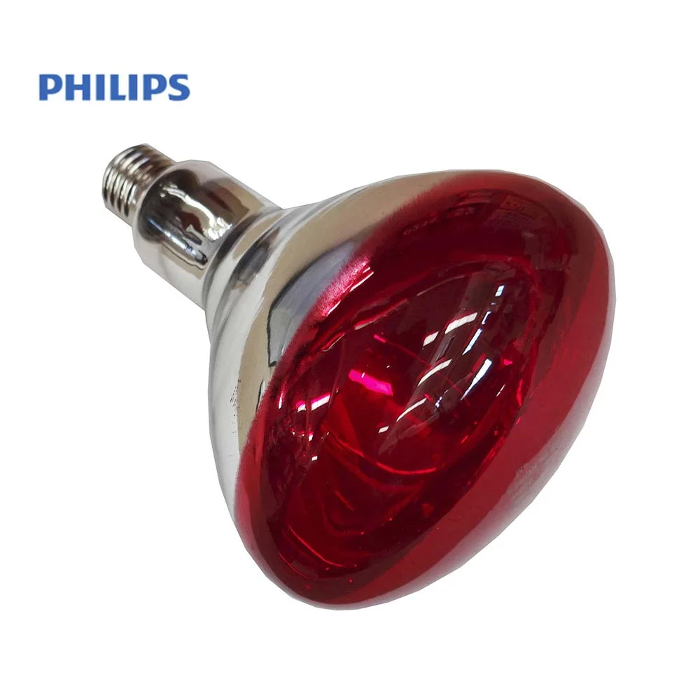 Lâmpada Infravermelhos 250W 220/240V Vermelho E27