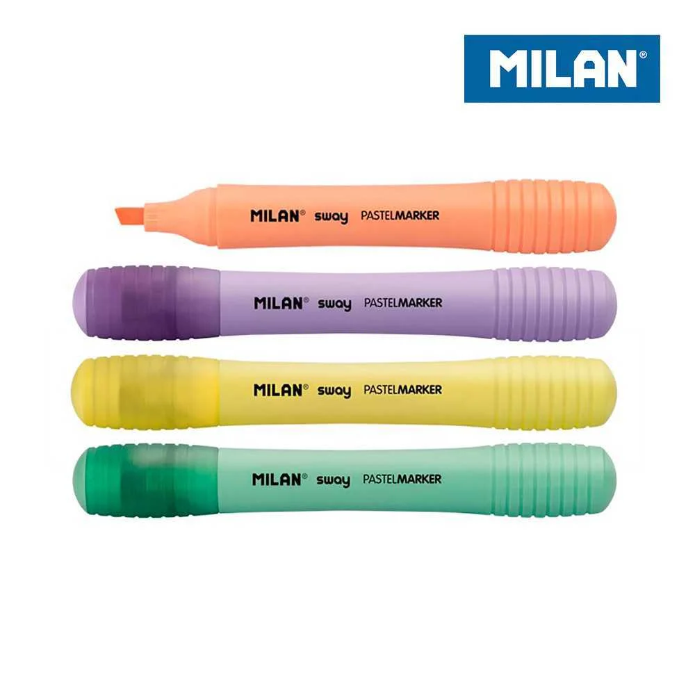 Pack 4 Vários Fluorescentes No Case Milan