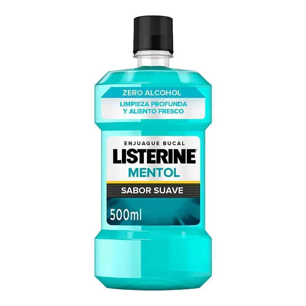 Enxaguatório Listerine 500ml Zero Menta (Sabor Su.