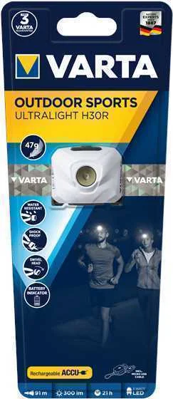 Varta Kopfleuchte Outdoor Sports Ultralight H30r White