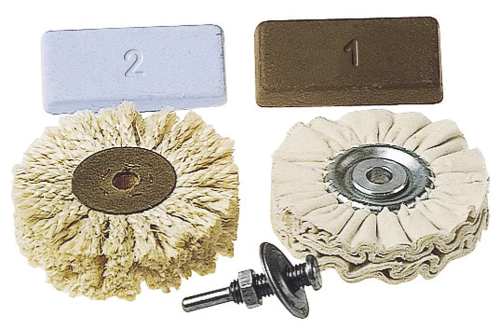 Jogo Profissional para Polir Metais, Plastico, Marmore, Etc. 2179000 Wolfcraft