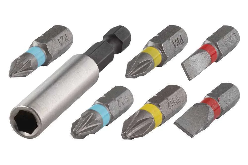 Jogo de Brocas Solid, com Portapuntas Magnetico 2445000 Wolfcraft