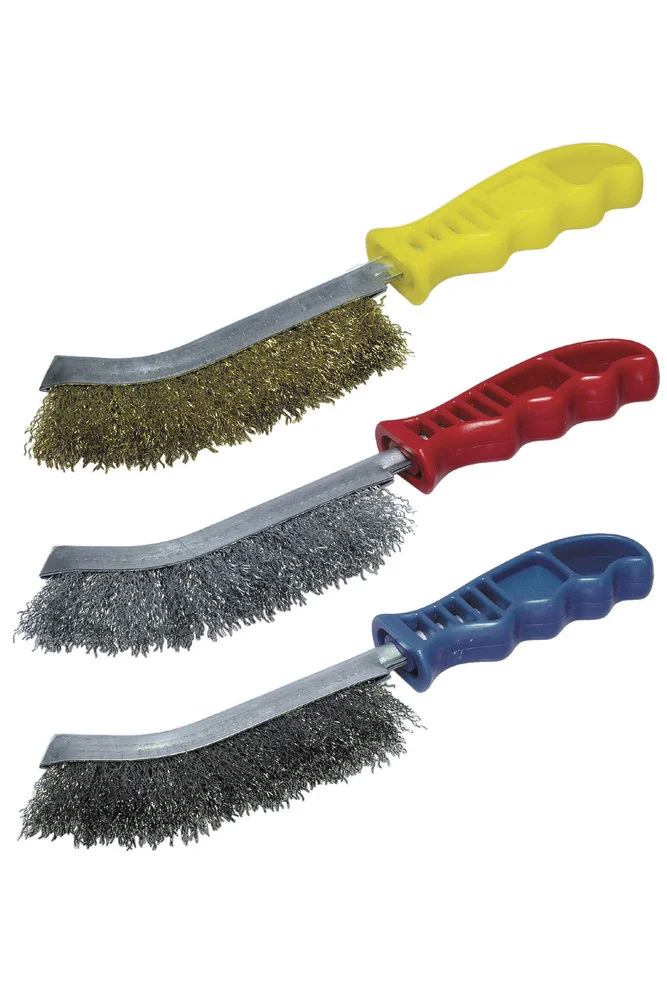 Jogo de 3 escovas manuais 213800 wolfcraft