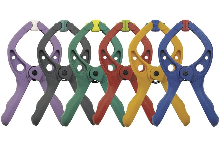 Pack 4 Pinças Microfix com Resorte 3432000 Wolfcraft