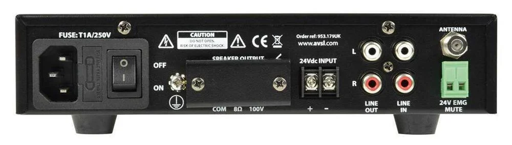Amplificador Ultra Compacto 90w Serie Uno 100v