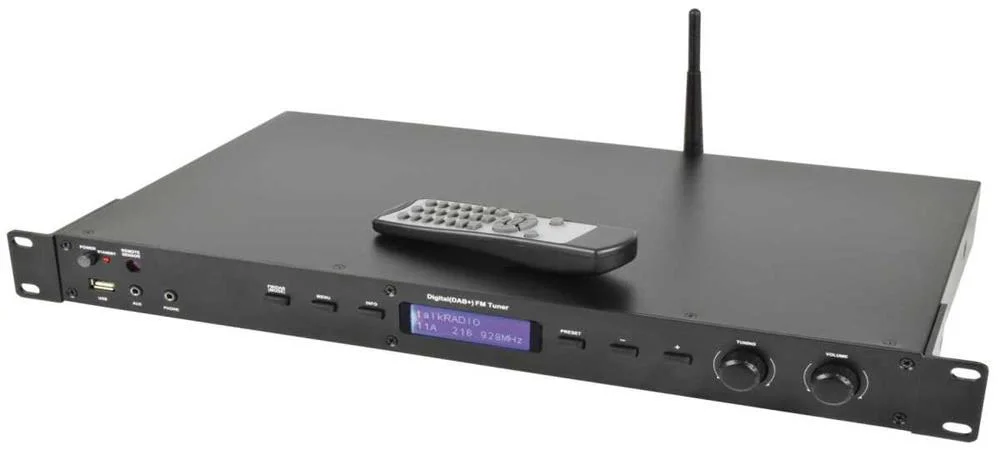 Fonte de Áudio As-4 com Dab +, Fm, Usb, Aux e Blu.
