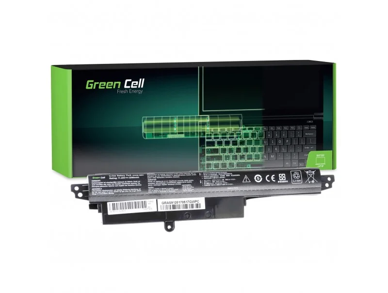 Green Cell Battery A31n1302 For Asus X200 X200c X200ca X200l X200la X200m X200ma K200ma Vivobook F20