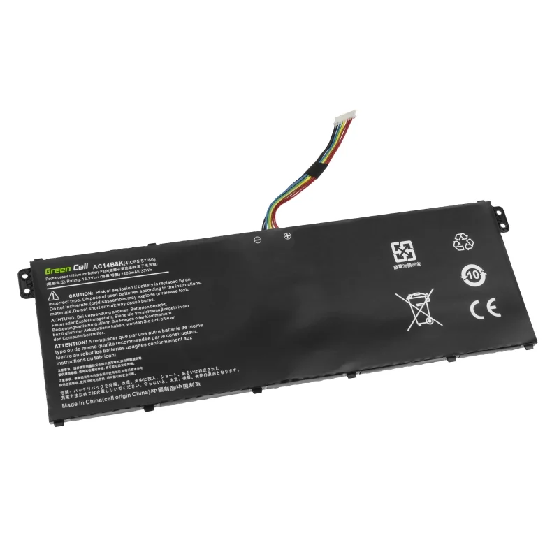 Green Cell Battery Ac14b3k Ac14b8k For Acer Aspire 5 A515 A517 R15 R5-571t Spin 3 Sp315-51 Sp513-51 