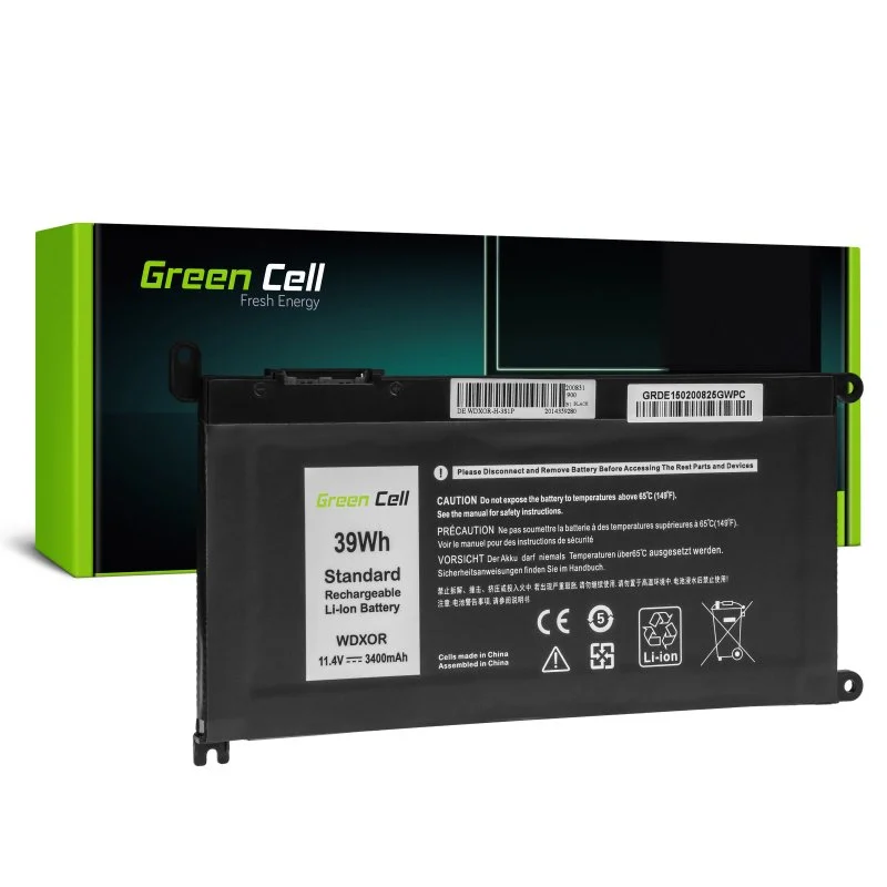 Battery Green Cell Wdx0r Wdxor For Dell Inspiron .