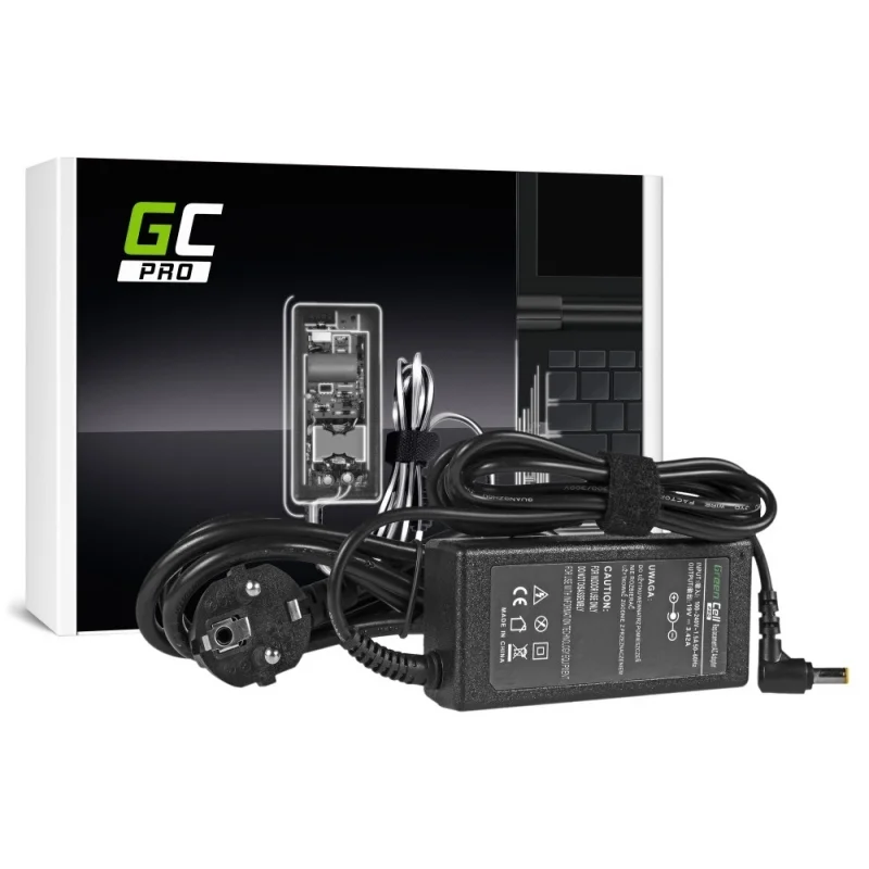Green Cell Pro Charger / Ac Adapter 19v 3.42a 65w For Acer Aspire 5741g 5742 5742g E1-521 E1-531 E1-