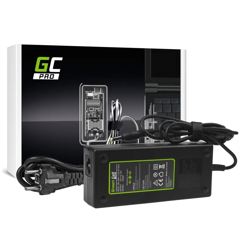 Green Cell Pro Charger / Ac Adapter 19v 6.32a 120w For Acer Aspire 7552g 7745g 7750g V3-771g V3-772g