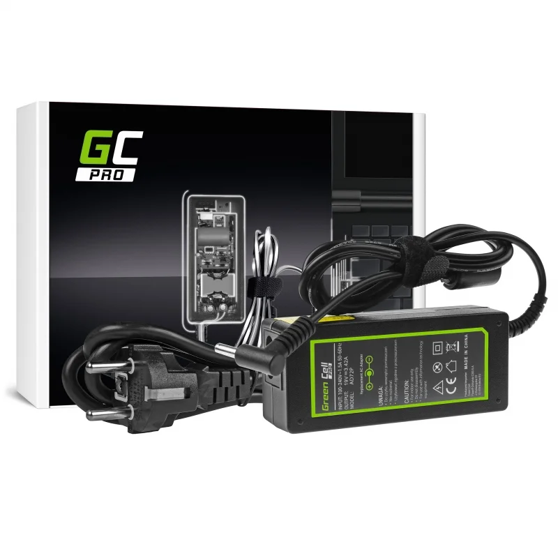Green Cell Pro Charger Ac Adapter 19v 3.42a 65w F.