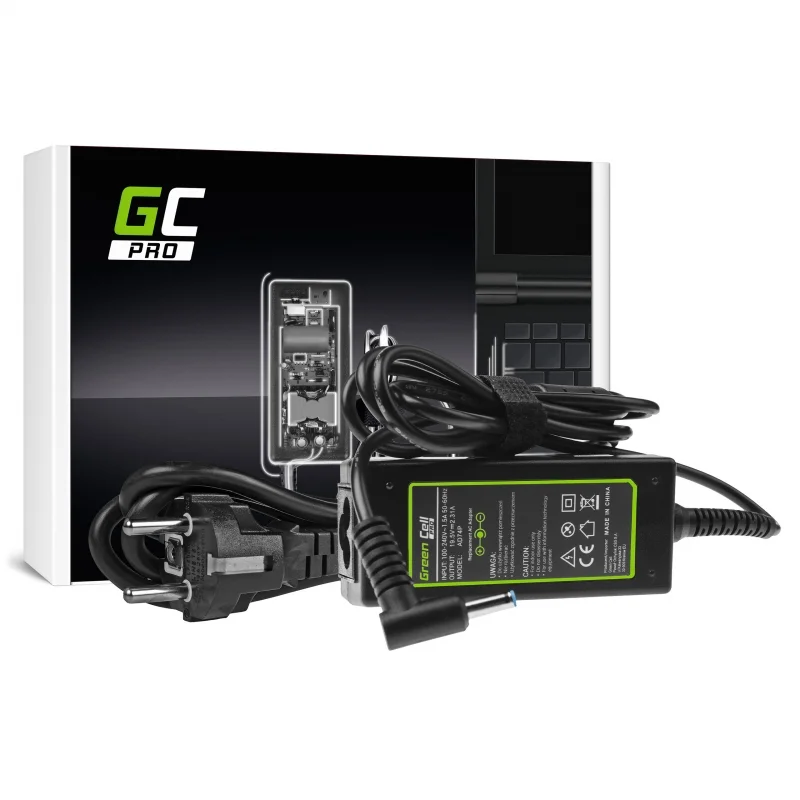 Green Cell Pro Charger / Ac Adapter 19.5v 2.31a 45w For Hp 250 G2 G3 G4 G5 255 G2 G3 G4 G5, Hp Probo