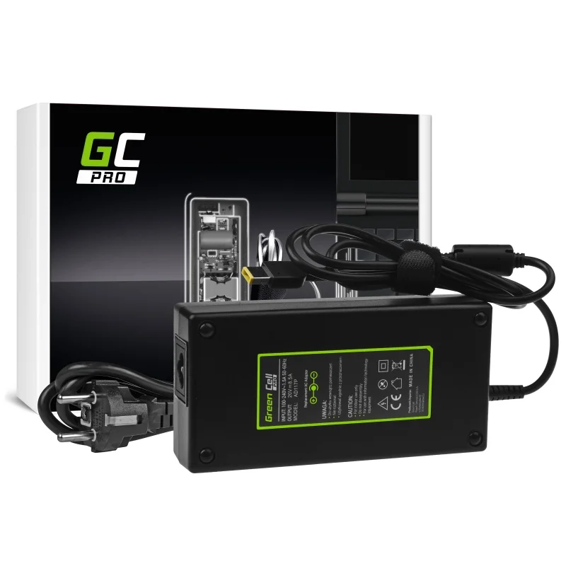 Green Cell Pro Charger / Ac Adapter 20v 8.5a 170w For Lenovo Legion 5-15 15arh05 15imh05 17imh05 Y53
