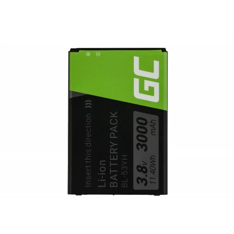 Green Cell Battery Bl-53yh For Smartphone Lg G3 D850 D855 Optimus