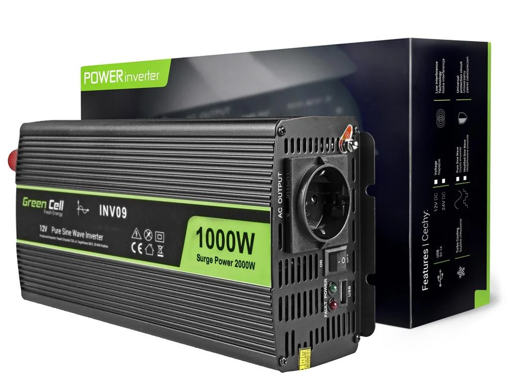 Green Cell  Voltage Car Inverter 12v To 230v, 10.