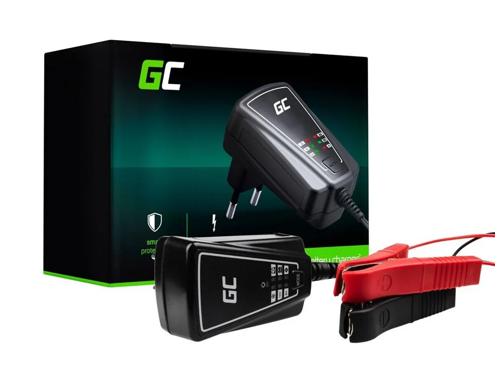 Green Cell Charger For Accumulators 6v / 12v (1a)