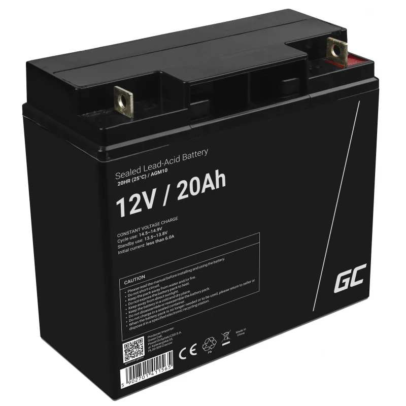 Green Cell Agm Battery 12v 20ah