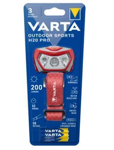 Lanterna outdoor sports h20 pro varta