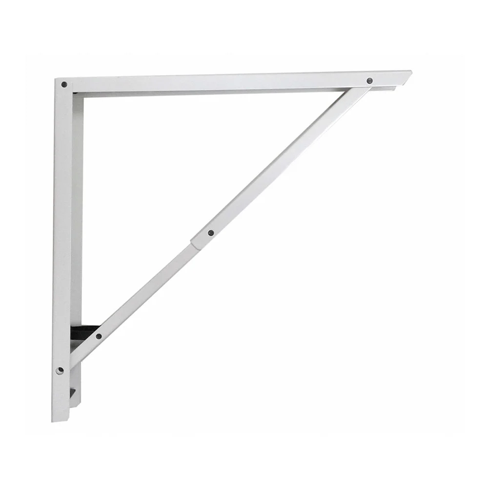 Suporte de Aço Dobrável Abat-Plan Branco 40x40cm