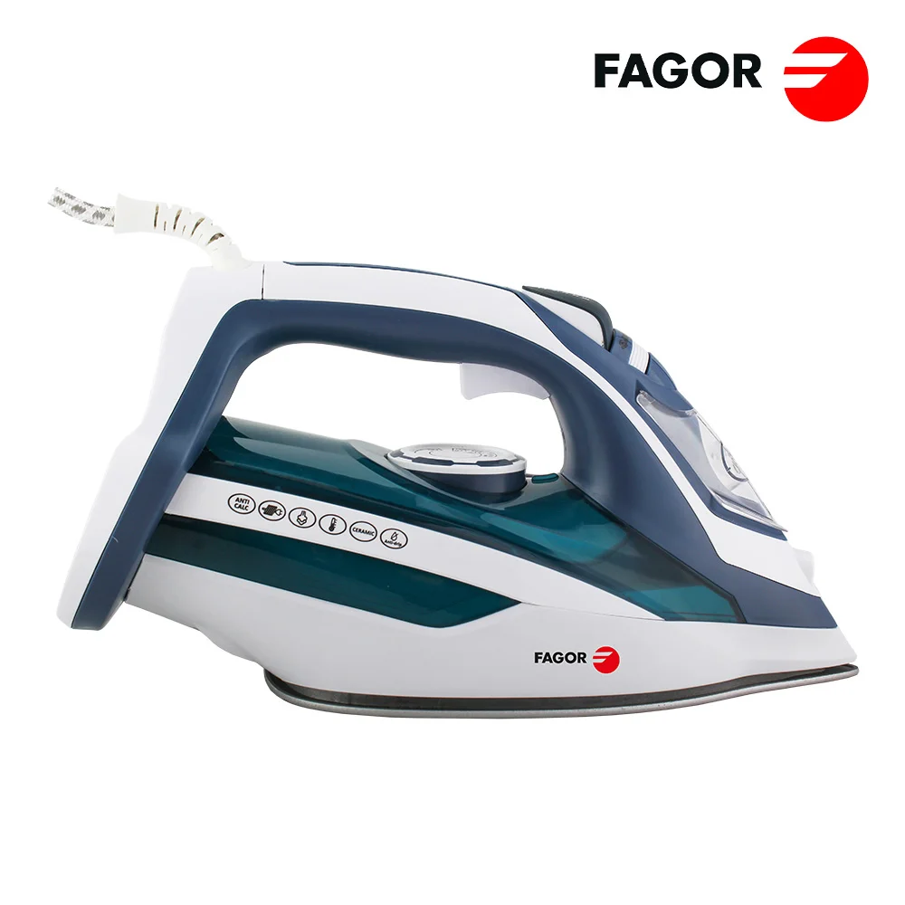 Ferro de engomar a vapor comforta 3.000w fagor