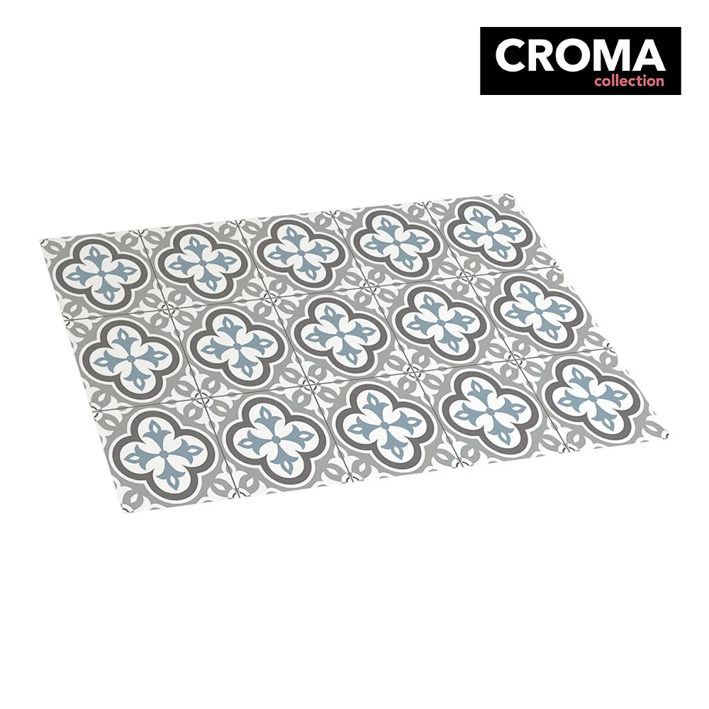 Tapete vinilico croma hidro cinzento 45x75cm