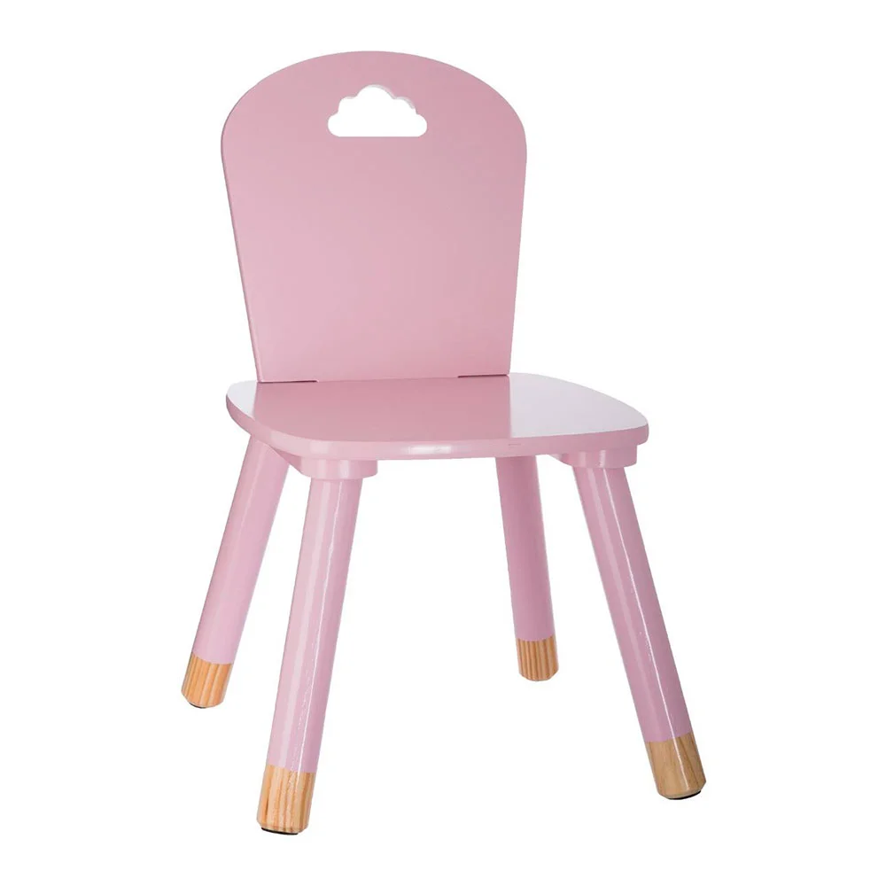 Cadeira infantil cor rosa  32x31.5x50cm