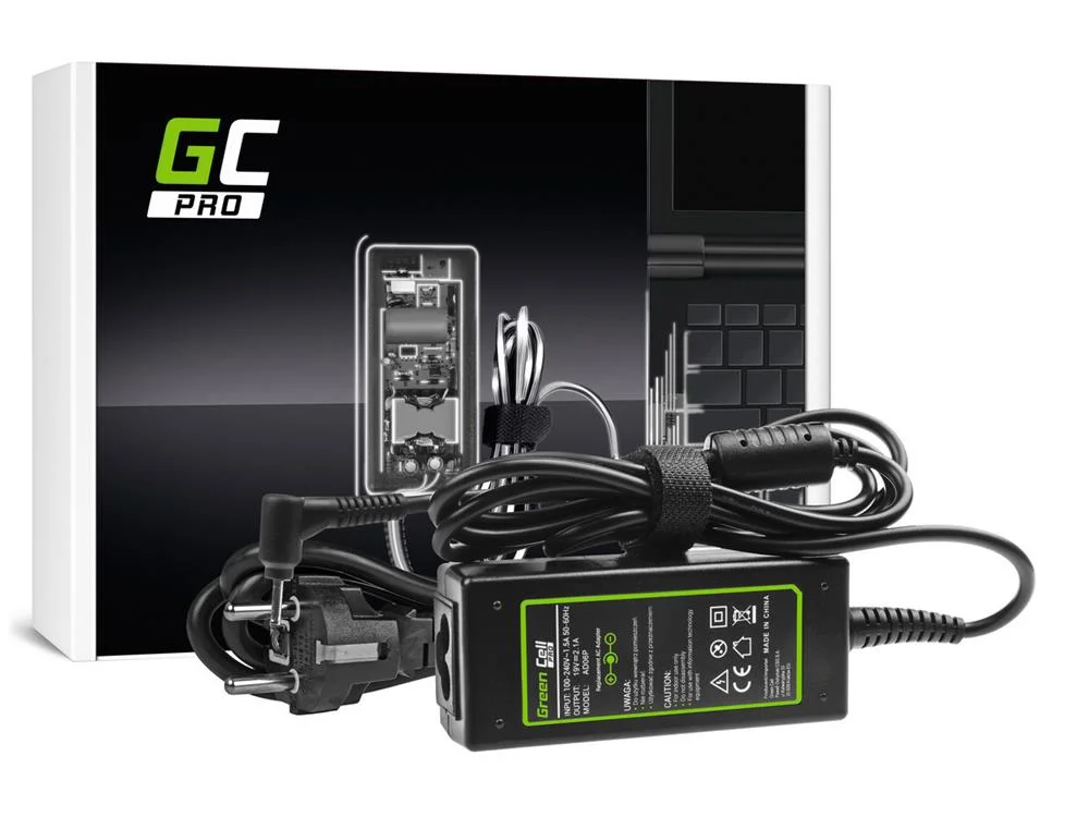 Green Cell Pro Charger  Ac Adapter For Asus Eee P.