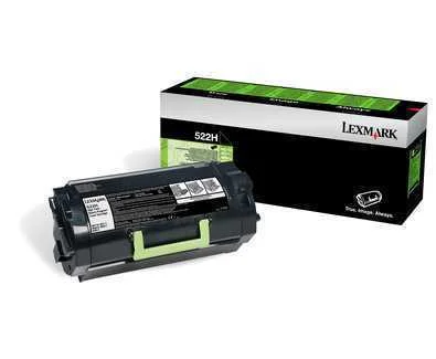 Tóner Lexmark 522h Preto 