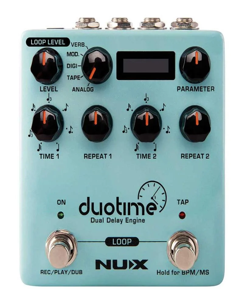Pedal de Delay Digital Nu-X Duo Time