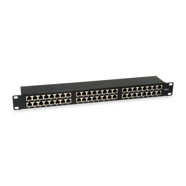 Equip Patch Panel 19" Cat6 Ftp 48p 1u Blindado Pr.