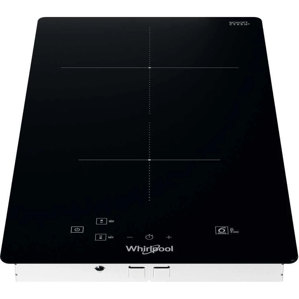 Whirlpool Ws Q0530 Ne Hob Black Built-In 28 Cm Zone Induction Hob 2 Zone(S)