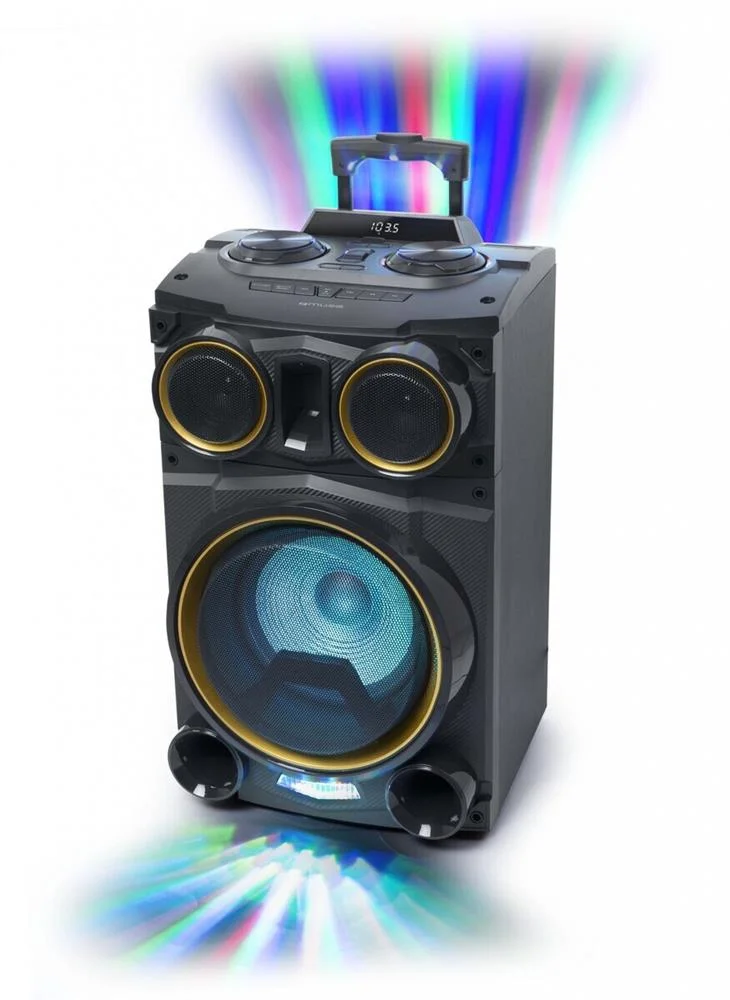 Muse M1938dj Coluna Portátil Preto 500 W