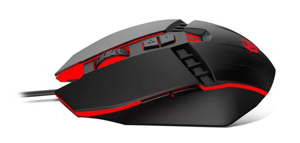 Ratón Krom Kalax Negro 3200 Dpi