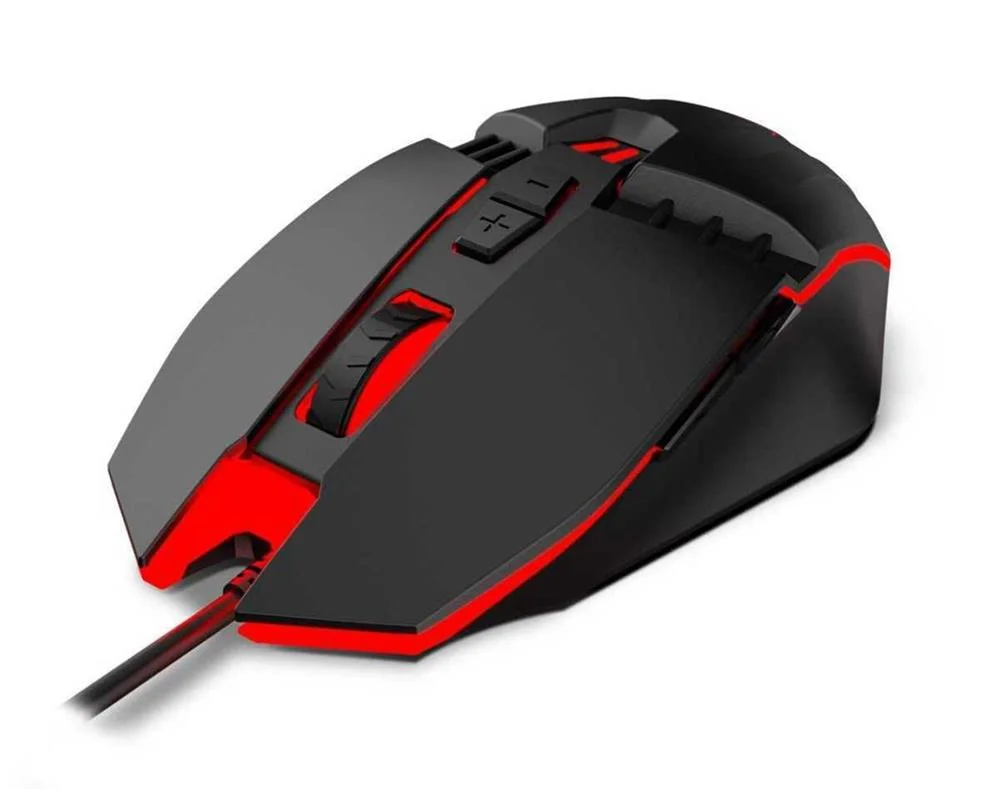Ratón Krom Kalax Negro 3200 Dpi