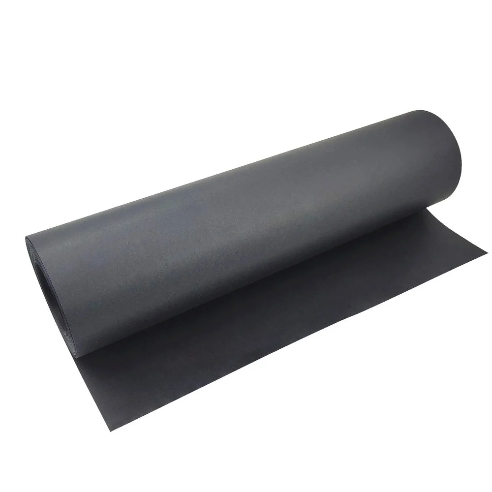 Bobina Papel Embalar Kraft-color 1000x2500 Preto