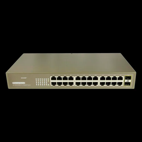Switch - 24 Portos Rj45 + 2 Sfp Giga - Velocidade da Porta 10/100/1000 Mbps - M&aacute;ximo 20w - Plug &Amp