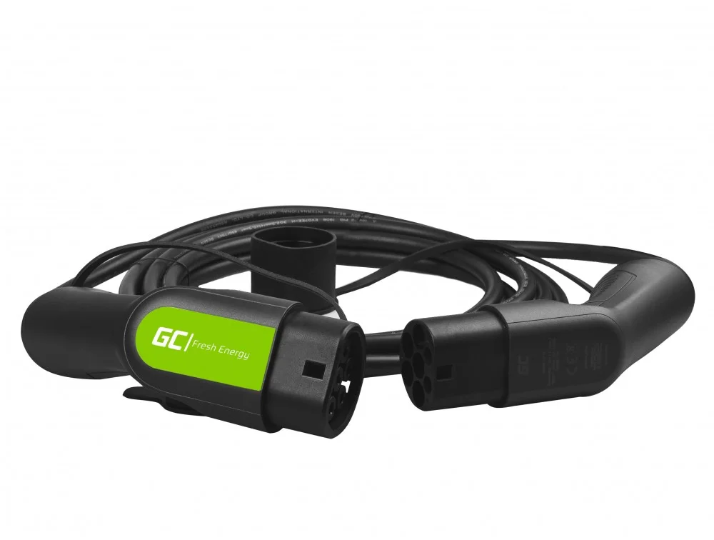 Cable Green Cell Gc Type 2 3.6kw 16.4 Ft For Char.