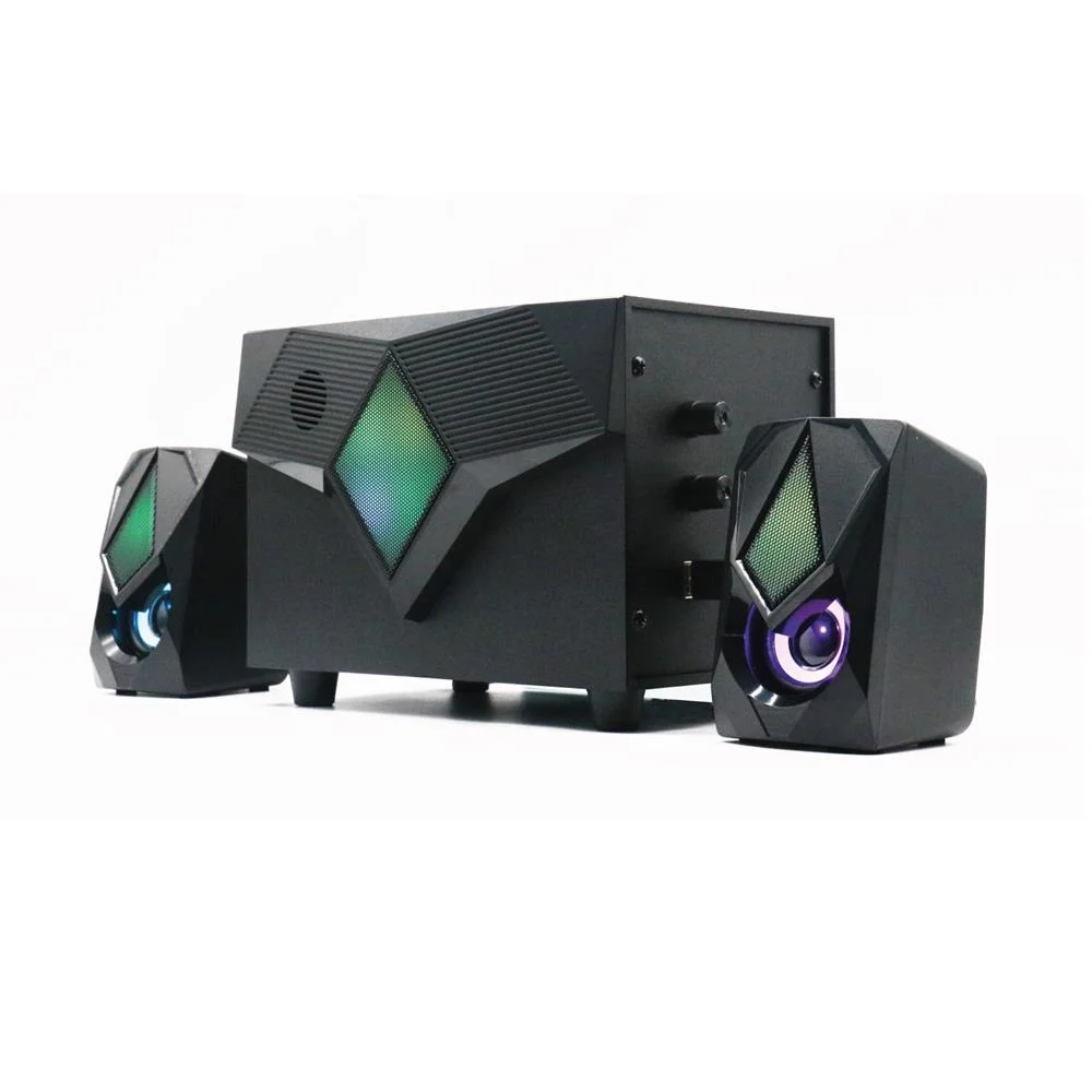 Colunas Ew3526 RGB 2.1 11w Bluetooth Preto - Ewent