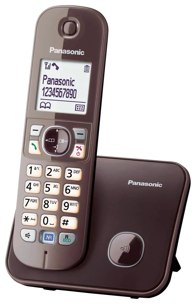 Panasonic KX-TG6811GA, Telefone DECT, 120 entrada.