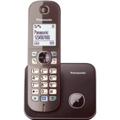 Panasonic KX-TG6811GA, Telefone DECT, 120 entrada.