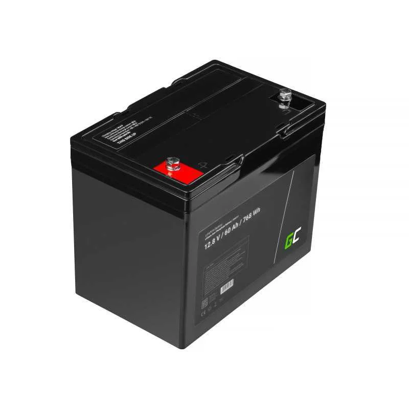 Green Cell Lifepo4 Battery 12v 12.8v 60ah For Photovoltaic System, Campers And Boats