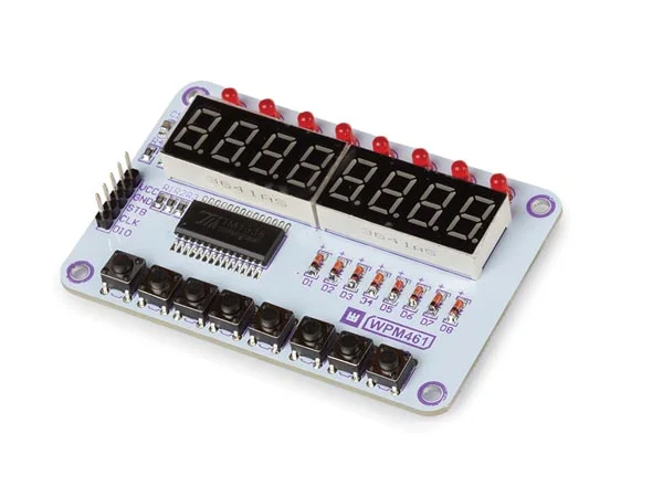 Botón Y Módulo de Pantalla Con Chip Tm1638