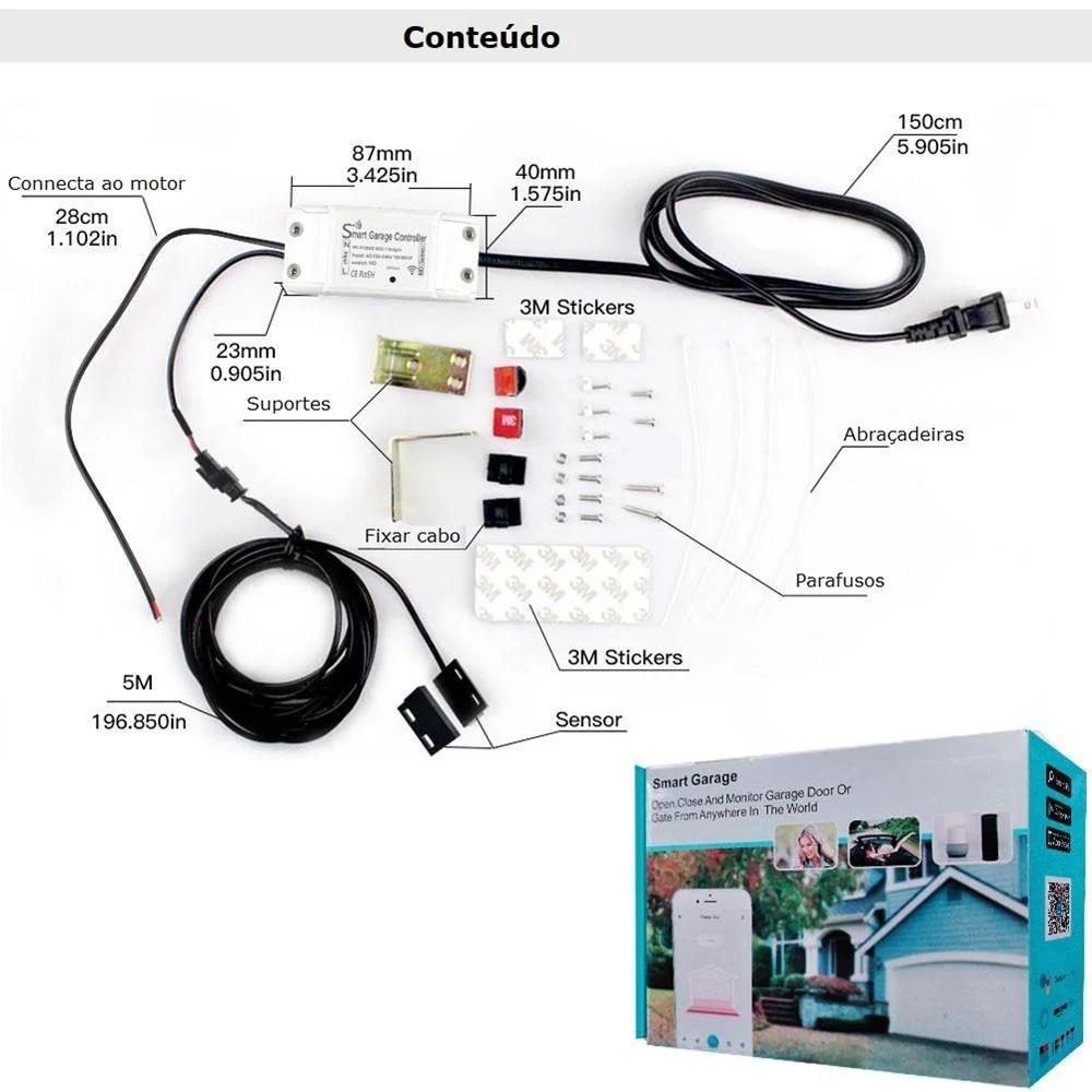 Módulo Wi-Fi para Apertura de Portones/Automatiza.