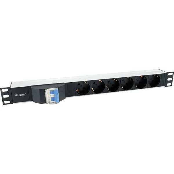 Equip Regua Tomadas 19" 6xschuko 16a C/Disjuntor .