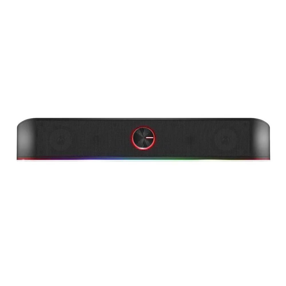 Colunas Gaming RGB Soundbar, 6W RMS, control volu.